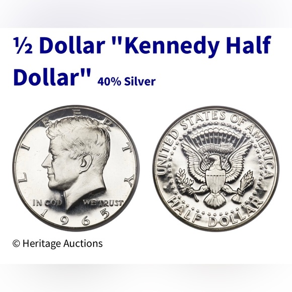 🎈$10 add on - Kennedy Half Dollar - Silver - Picture 3 of 7